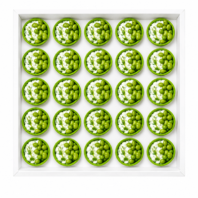 tartlet with edamame beans 25 pcs